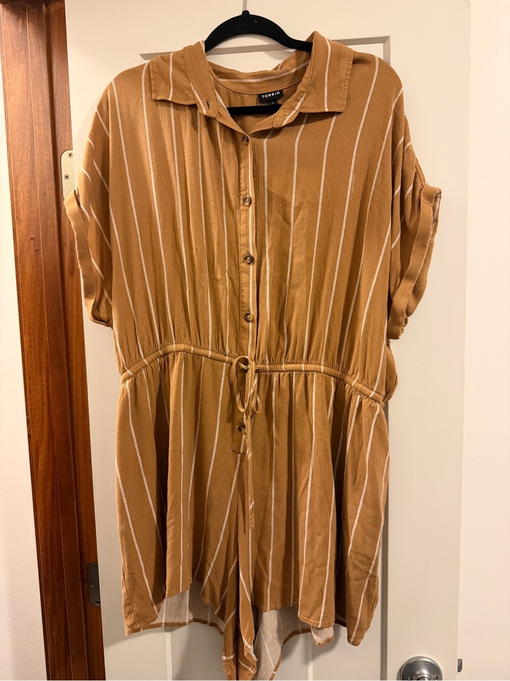 Torrid Striped Romper